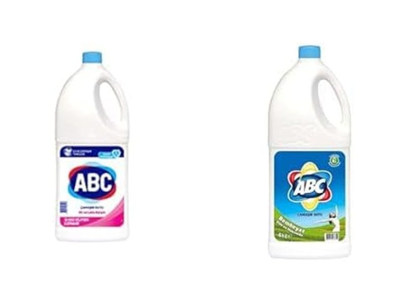 🛍️ ABC Kir ve Leke Karşıtı 4 kg Çamaşır Suyu (1 x 4000 g) + ABC DETERJAN Bembeyaz & Parlak 4 kg Çamaşır Suyu (1 x 4000 g)