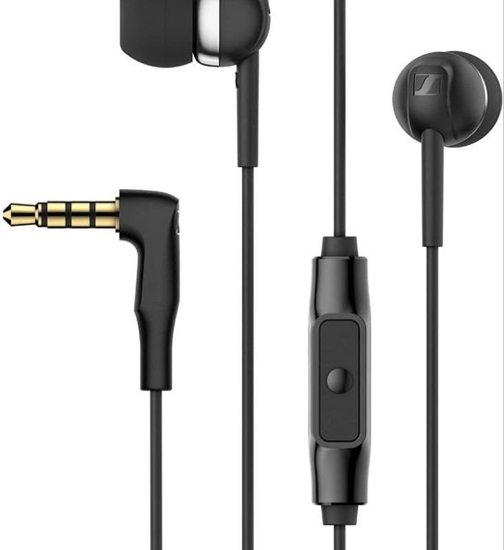 Sennheiser CX 80S Mikrofonlu Kulak İçi Kulaklık, Kablolu, Siyah