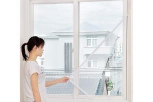 🛍️ Orret Home Tül Pencere Sinekliği,Cırtlı Cam Ve Pimapen İçin Böcek Ve Sinek Engelleyici Tül Sineklik (130×150 Cm)