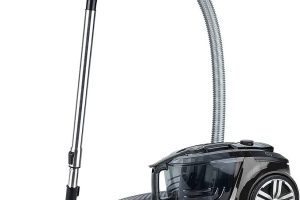 Karaca Vantuz S6 Elektrik Süpürgesi, 899 W, 75 dB Ses, 2.8 L Hazne, HEPA 13 Filtre, 6 m Kablo, Siyah