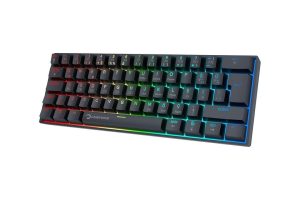 🛍️ GamePower Lyra RGB 60M 62Tuş Siyah Mekanik Kablolu Red Switch Klavye   3 Yıl Garantili