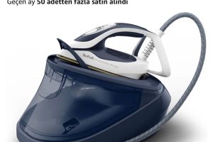 Tefal GV9720 Pro Express Ultimate II 170 gr Sürekli ve 590 gr Şok Buharlı 3000 Watt Buhar Kazanlı Ütü