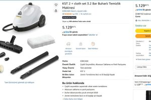 KST 2 + cloth set 3.2 Bar Buharlı Temizlik Makinesi