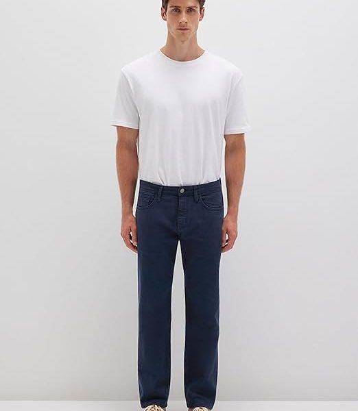 Lisbon Classic Denim Vintage Koyu Indigo Mavisi Jean Pantolon 0010039-91240 (28/30)