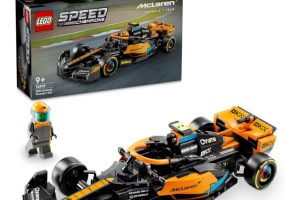 LEGO Speed Champions 2023 McLaren Formula 1 Yarış Arabası Set 76919 – 9 Yaş ve Üzeri Kız ve Erkek Çocukları için Koleksiyonluk Oyuncak Model Yapım Seti, Çocuk Doğum Günü Hediyesi Fikri (245 Parça)