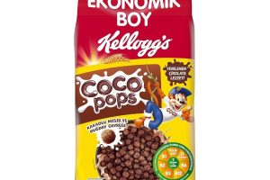 🛍️ Kellogg’s Coco Pops Çikolatalı Buğday ve Mısır Gevreği 700 gr, Lif, Demir ve 6 Vitamin Kaynağı, %100 Pancar Şekeri, D vitamini, Kalsiyum, Folik Asit ve Demir İçerir