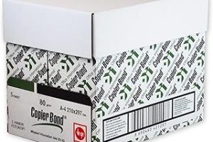 (%47.23) Copier Bond A4 Kağıt, 5’li Paket (Toplam 2500 yaprak)