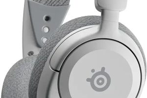 SteelSeries Arctis Nova 1 – Multi-Platform Gaming Kulaklık – Hi-Fi Sürücü – 360° Surround Ses – AirWeave Memory Foam Kulak Yastıkları – Gürültü Önleyici Mikrofon, PC, PS5, PS4, Switch, Xbox – Beyaz