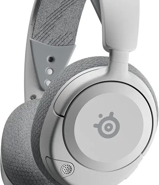 SteelSeries Arctis Nova 1 – Multi-Platform Gaming Kulaklık – Hi-Fi Sürücü – 360° Surround Ses – AirWeave Memory Foam Kulak Yastıkları – Gürültü Önleyici Mikrofon, PC, PS5, PS4, Switch, Xbox – Beyaz