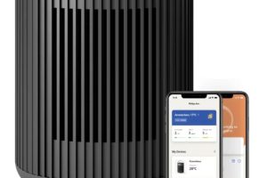Philips Serisi 3000 2000W Enerji Tasarruflu Bağlantılı Isıtıcı, EcoAI ile%50’ye Kadar Enerji Tasarrufu, Sessiz, 5 Güvenlik Fonksiyonu, 45°’lik Salınım, Koyu Gri (CX3120/01)