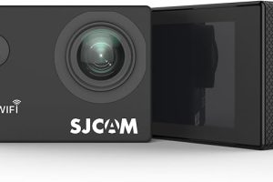 (%68.54) SJCAM SJ4000 Air WiFi 4K UHD 16MP 135° 2” Geniş Ekran H.264 900mAh 30 Metre Su Geçirmez Kılıflı Aksiyon Kamerası Siyah