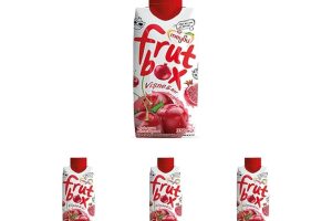 🛍️ Meysu 330 Mililitre Frutbox Vişne Nar Meyveli İçecek 4lü paket