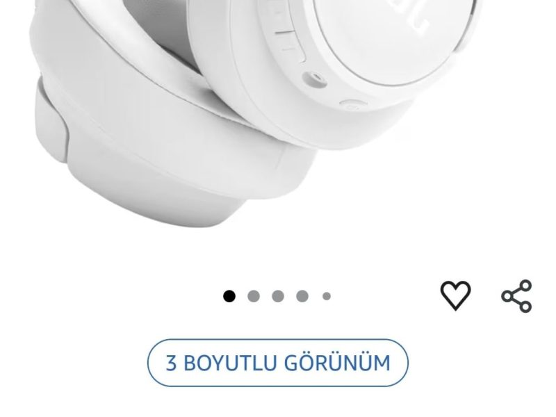 JBL Tune 720BT Wireless Kulaklık, CT, OE,Beyaz