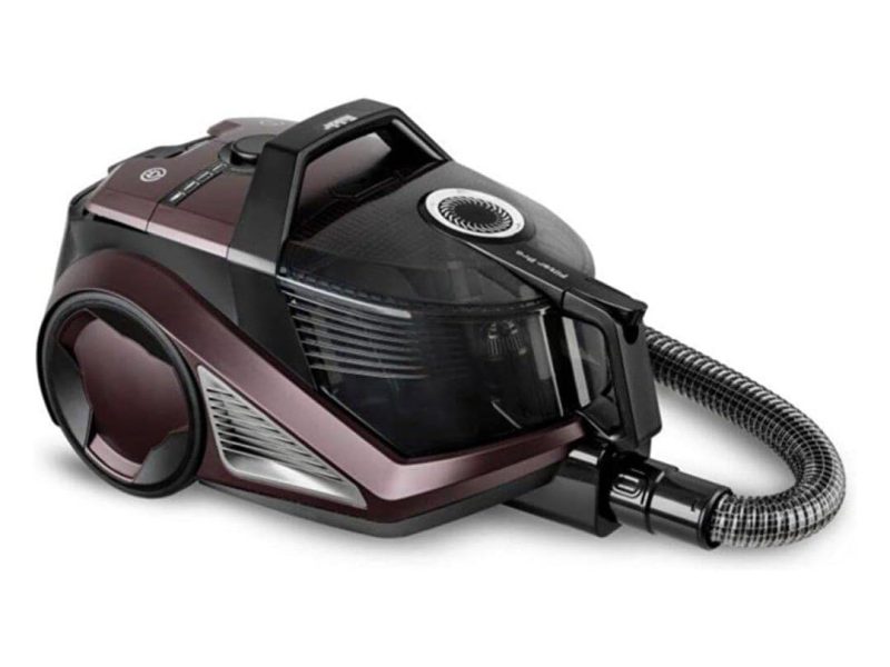 🛍 Fakir Filter Pro Toz Torbasız Elektrikli Süpürge, 4.5 L Hazne, HEPA 13 Filtre, 800 W, 65 dBA Ses, Bordeaux