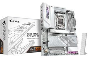 🛍 GIGABYTE ANAKART AMD AM5 ATX X870E A ELITE WF7 ICE