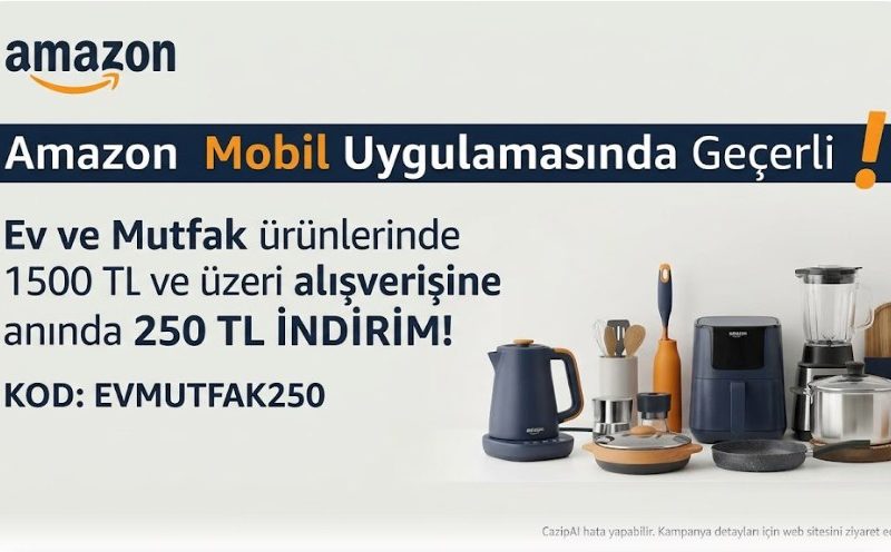 📣 Amazon Mobil Uygulamasına Özel Dev Fırsat! — %83 İndirim