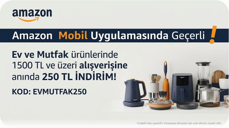📣 Amazon Mobil Uygulamasına Özel Dev Fırsat! — %83 İndirim