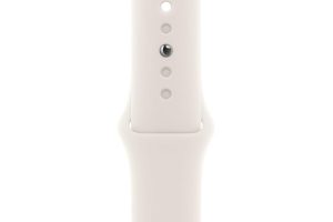 🛍 Apple Watch Band – Spor Kordon – 46 mm – Yıldız Işığı – S/M