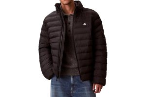 🛍 Calvin Klein Erkek Ceket Ls Nylon Lt Wt Hooded Fz Puffer
