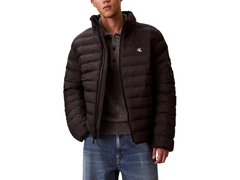 🛍 Calvin Klein Erkek Ceket Ls Nylon Lt Wt Hooded Fz Puffer