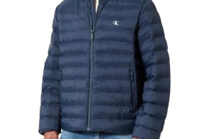 🛍 Calvin Klein Erkek Ceket Ls Nylon Lt Wt Hooded Fz Puffer