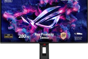 🛍 ASUS ROG STRIX XG27ACDMS 26.5 QD-OLED 2560×1440 0.03ms 280Hz 250cd DP HDMI USB-C VESA 3YIL ELMB, HDR 400 True Black, PİVOT,NEO YAKINLIK SENSÖRÜ,%99 DCI-P3,10BİT,USB-C PD15W MONİTÖR