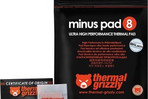 🛍 Thermal Grizzly Minus Pad 8 Isı İletken Macunu 8 W/m·K – Isı İletken Macun (30 mm, 30 mm, 2 mm, -100-250 °C)