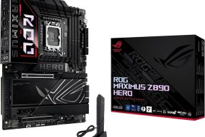 🛍 ASUS ROG MAXIMUS Z890 HERO Intel Z890 LGA1851 DDR5 9200 HDMI 2xUSB4 6x M2 USB3.2 WiFi 7 + BT AURA RGB 5Gbit + 2.5Gbit LAN ATX 22+1+2+2 Güç Aşamaları, Anakart