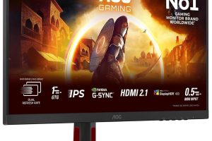 🛍 AOC U27G4R 320 Hz/160 Hz 0,3ms/0,5ms 4K HDR10 Yükseklik ayarlı Pivot Fast IPS Oyuncu Monitörü