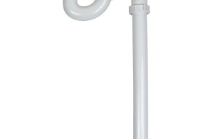 🛍 Keeney 700WK 3.2cm or 3.8cm by 50cm S-Trap, White