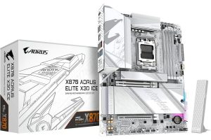 🛍 GIGABYTE ANAKART AMD AM5 ATX X870 A ELITE X ICE