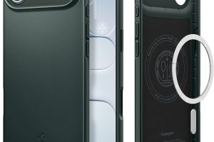 🛍 Spigen iPhone Air ile Uyumlu MagSafe Kılıf Thin Fit Mag Fit Ultra İnce ve Hafif Yeşil Kapak – ACS09917 (Spigen TR Garantili)