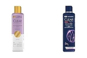 🛍️ Clear Scalpceuticals Saç Bakım Şampuanı Saç Dökülmesine Karşı 300 ml ve Clear Men Scalp Pro Güçlendirici Şampuan Saç Dökülmesine ve Kepeğe Karşı Etkili 300 ml