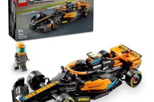 LEGO Speed Champions 2023 McLaren Formula 1 Yarış Arabası Set 76919 – 9 Yaş ve Üzeri Kız ve Erkek Çocukları için Koleksiyonluk Oyuncak Model Yapım Seti, Çocuk Doğum Günü Hediyesi Fikri (245 Parça)
