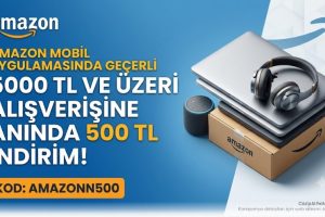 Ödeme adımında kullanacağınız kod: AMAZONN500 — %90 İndirim