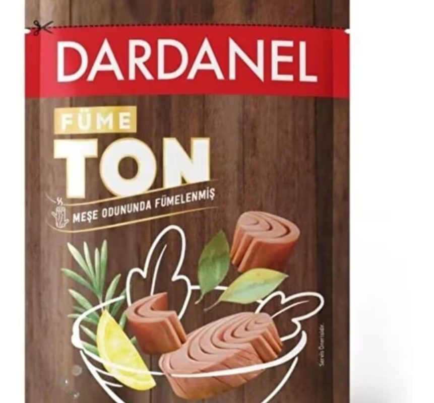 Dardanel Ayçiçek Yağlı Füme Ton Poşet 80 gr