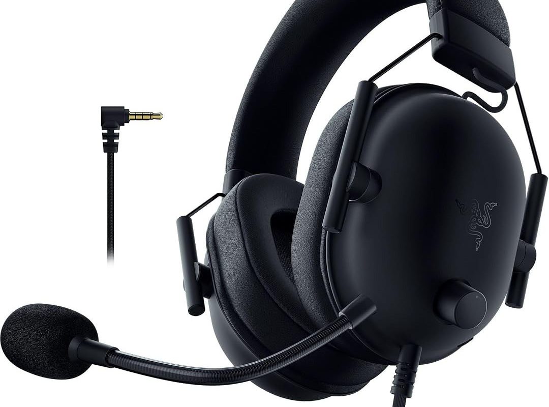 🛍 Razer Blackshark V2 X (PlayStation) – PlayStation konsolu için Kablolu e-spor Kulaklık (240g, kardioid mikrofon, 50mm sürücüler, pasif gürültü engelleme, 3,5mm konektör) Siyah