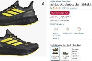 Adidas Ultraboost 5 Gore-Tex JI1384 Siyah Erkek Koşu Ayakkabısı