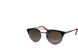 🛍 Faconnable Marka F 154S NOGU Erkek,OVAL,METAL,METALİK Çerçeve ORGANİK,KAHVERENGİ Cam 49 Ekartman Güneş Gözlüğü