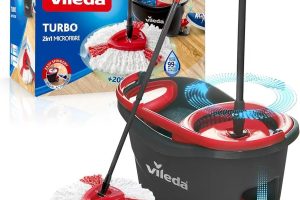 Vileda Turbo 2in1 Komple Temizlik Seti, 130 cm Uzayan Sap, Üçgen Başlık