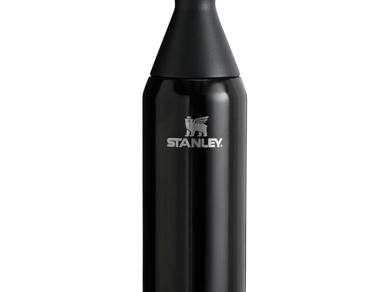 🛍 Stanley All Day Slim Soğuk Su Şişesi Termosu, 0.60 Litre, Siyah | 6 Saat Soğuk – 11 Saat Buzlu – Sızdırmaz – BPA İçermez – Bulaşık Makinesinde Yıkanabilir