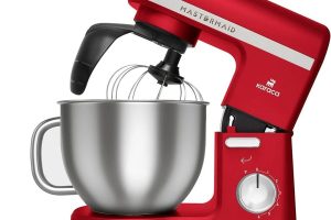 🛍 Karaca Mastermaid Chef Pro Çift Kollu Stand Mikser Kırmızı 1750 W