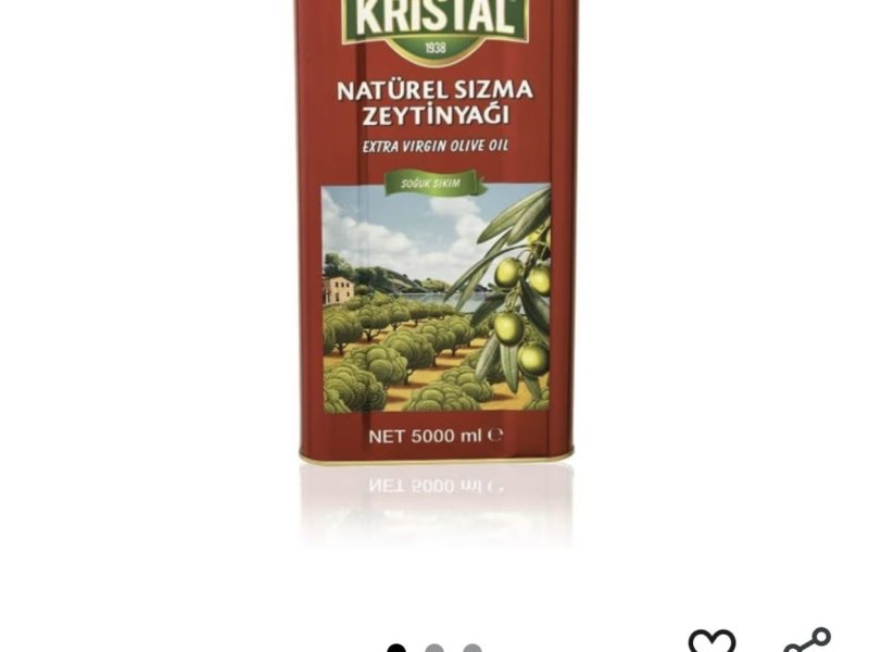 Kristal Natürel Sızma Zeytinyağı 5 L DG
