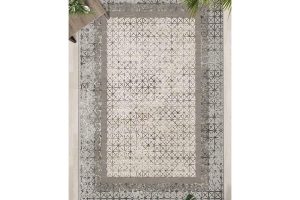 🛍️ Monnhein Krem Halı 1491   Yıkanabilir, Kaymaz Taban, Dijital Baskılı, Leke Tutmaz, İnce Hav, Modern Salon, Oturma Odası, Yatak Odası ve Mutfak için Dekoratif Halı