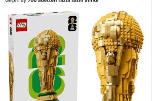 LEGO Editions FIFA Dünya Kupası Resmi Kupa 43020-12 Yaş ve Üzeri Çocuklar için 2 İnsan Figürü, İkonik Küre ve Levha İçeren Yaratıcı Dekoratif Yaratıcı Oyuncak Yapım Seti, Hediye Fikri (2842 Parça)