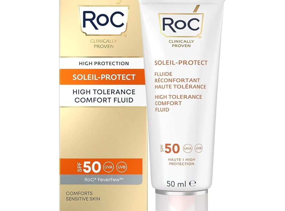🛍️ RoC High Tolerance Comfort Fluid Hassas Ciltler İçin Spf50+ Güneş Kremi 50 Ml