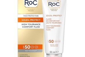 🛍️ RoC High Tolerance Comfort Fluid Hassas Ciltler İçin Spf50+ Güneş Kremi 50 Ml