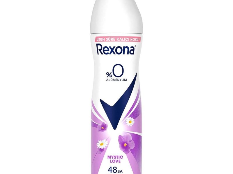 🛍️ Rexona Kadın Sprey Deodorant Mystic Love%0 Alüminyum 150 ml