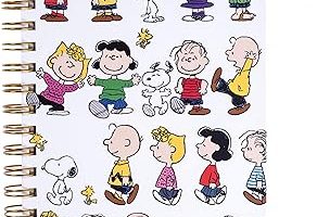Graphique Peanuts Gang Charles Shultz’un Sevdiği Peanuts karakterli günlük, eğlenceli, uzun ömürlü not defteri, notlar, listeler, tarifler ve daha fazlası için, 160 çizgili sayfa, 15,9 x 21 x 2,5 cm — %20 İndirim | Amazon TR Fırsatı