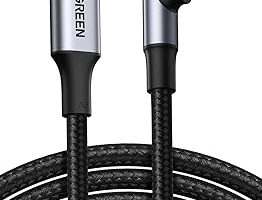 Ugreen Type-C to Type-C 100 W 5A Örgülü 90 Derece Şarj Kablosu 2 Metre | Type C Nylon Örgülü, iPhone 17 Pro Max Air/16/15, iPad, Galaxy S26/S25/S24, Pixel 10/9, PS5, Drone vb. ile uyumludur. — %49 İndirim | Amazon TR Fırsatı